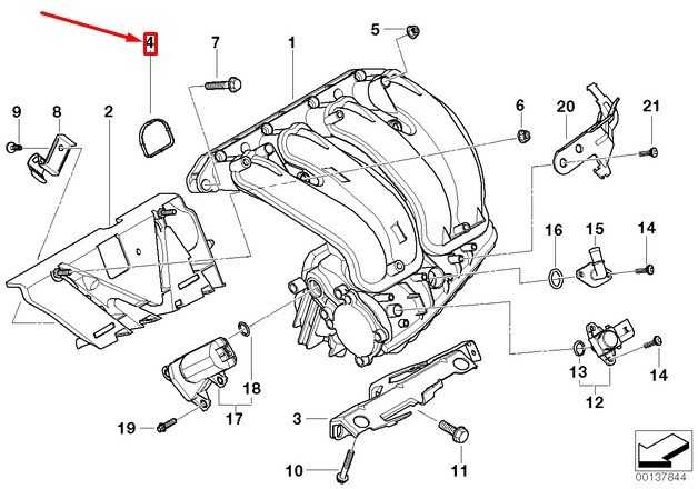 Bmw Profilio Gasketu Rinkinys E81 E87 E90 E92 E93 Originalus 11617530703