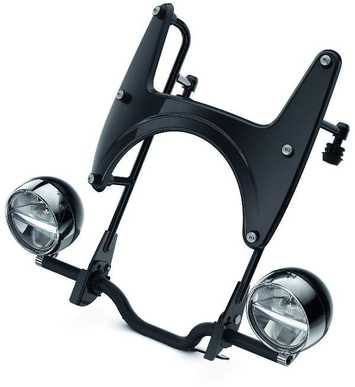 BMW R 18 Classic priekinio stiklo laikiklis juodas originalus 46639446384