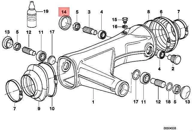 BMW R 80 GS R 100 GS Dangos Kapsulas Originalus 33171458097