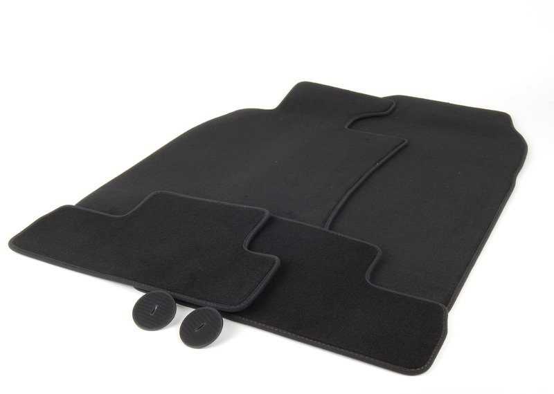 BMW R52 CABRIO šoniniai grindų kilimėliai Visas komplektas juoda/ruda 51479126109 Originalūs