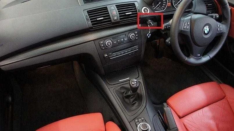 BMW Raktų Blokas E81 E87 E88 E82 2003 2013 Originalus 66129172370