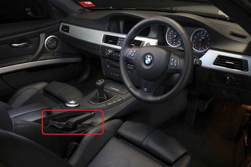 BMW Rankinis Stabdžio Dėklas E90 E91 E92 E93 2004 2013 Originalus 34427155625