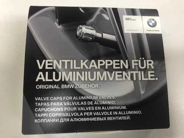 BMW ratų padangų oro vožtuvų dangteliai 36122447401 Originalūs