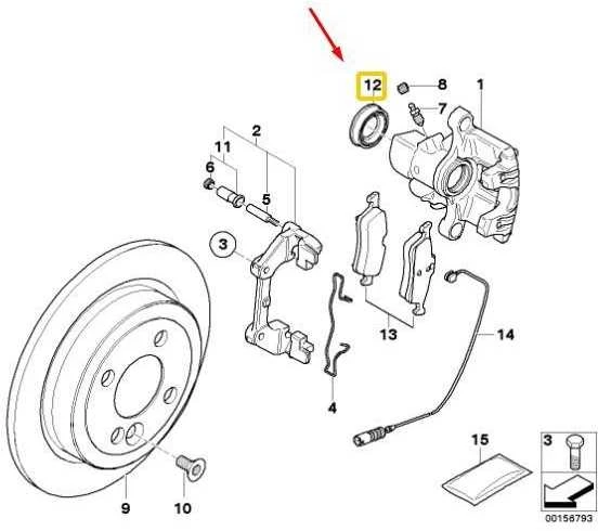 BMW Remonto Kompresas Stabdžių Kaladės F40 F44 F45 F48 X1 X2 MINI R50 R53 Originalus 34216757250