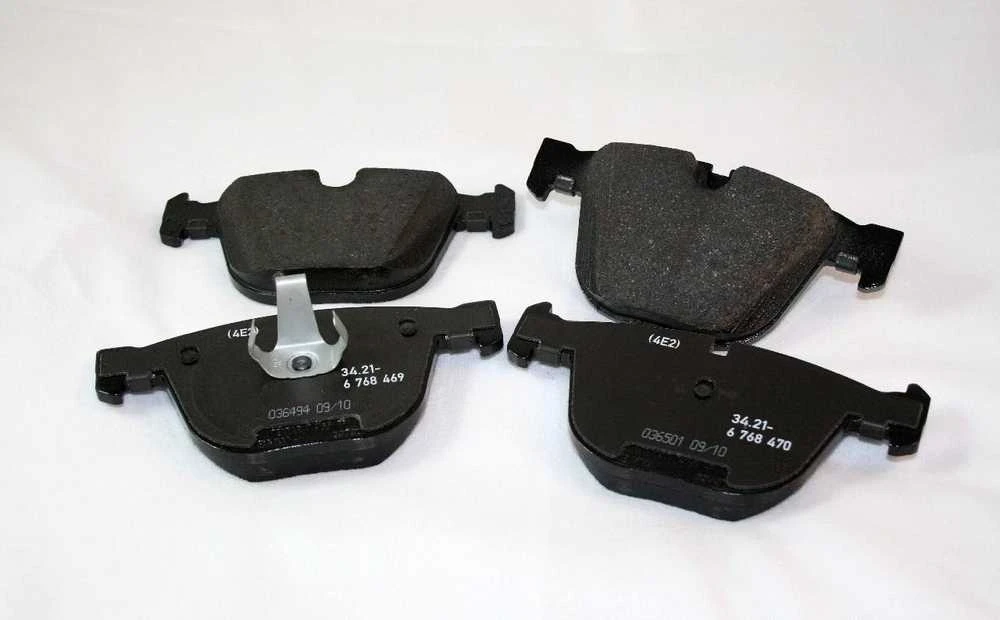 BMW Remonto Rinkinys Stabdžių Trinkelės Be Asbesto E60 E61 E63 E64 E65 E66 X5 E70 Originalus 34216768471