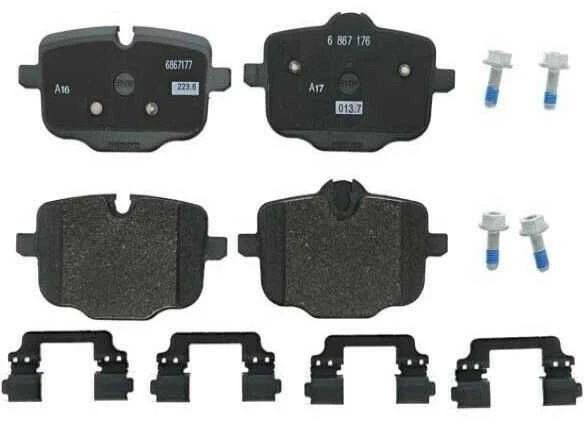 BMW Remonto Rinkinys Stabdžių Trinkelės Be Asbesto G30 G31 G32 G11 G12 G14 G15 X3 X4 X5 X6 X7 Originalus 34216867175