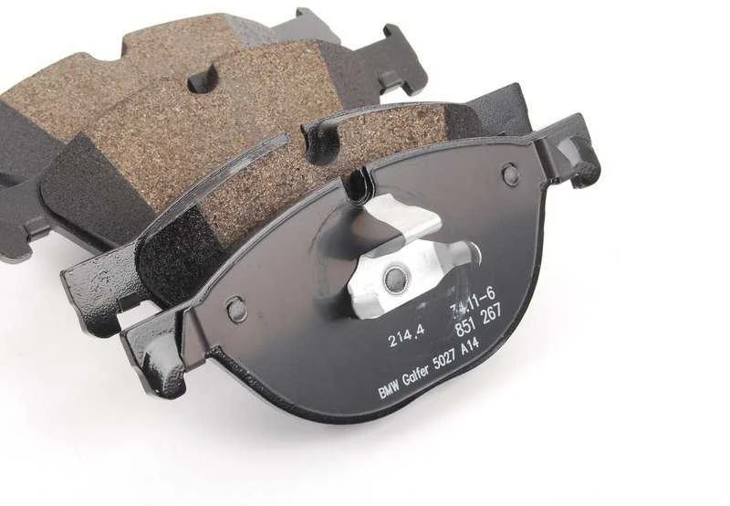 BMW Remonto Rinkinys Stabdžių Trinkelės Be Asbesto 5 F10 F11 F07 Originalus 34116851269