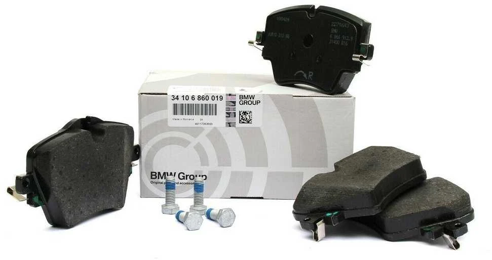 BMW Remonto Rinkinys Stabdžių Trinkelės Be Asbesto F40 F45 F48 X1 X2 MINI Originalus 34106860019