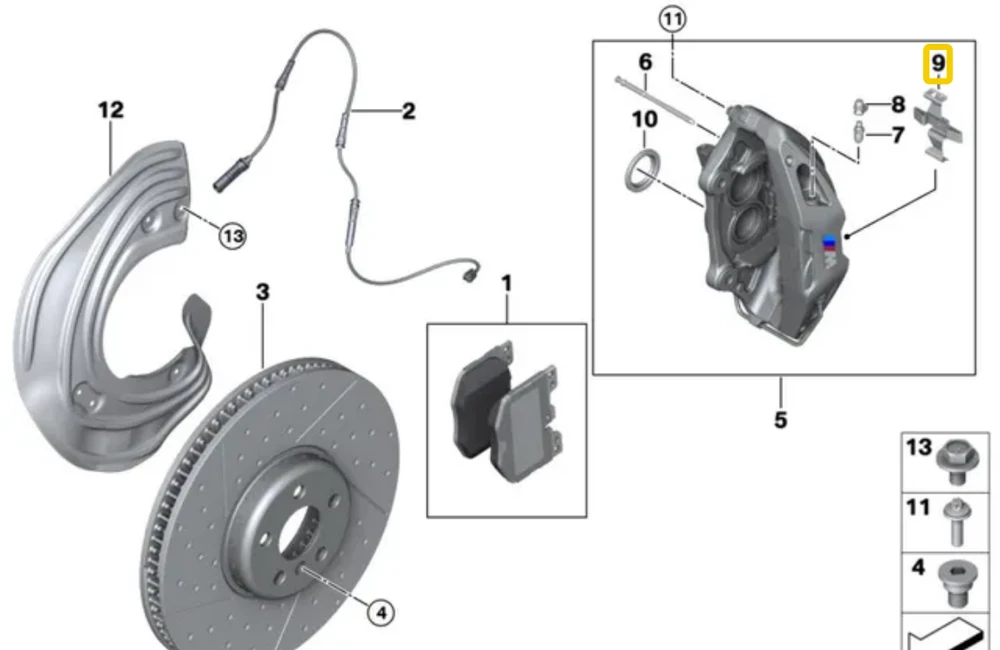BMW Repair kit, expanding spring Originalus 34116872573 3' G20 (10/2017 — 12/2019) 3' G21 (05/2018 — 12/2019) 5' G30 (10/2015 — 12/2019) 5' G31 (03/2016 — 12/2019) 6' G32 GT (09/2016 — 12/2019) 7' G11 (10/2014 — 02/2019) 7' G11 LCI (01/2018 — 12/2019) 7' G12 (10/2014 — 02/2019) 7' G12 LCI (01/20