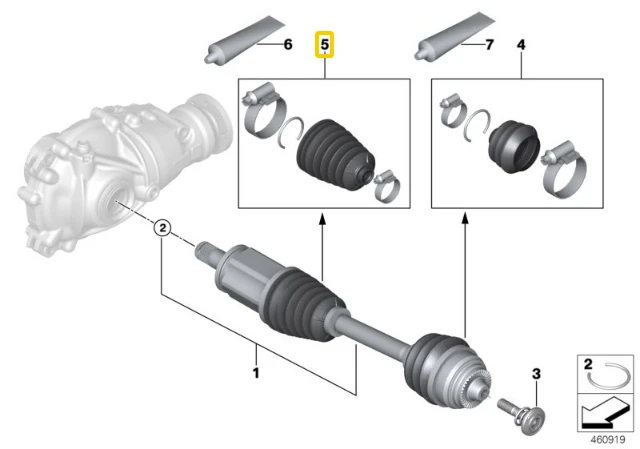 BMW Sąjungos Apsauga Kitas 2 G42 230iX 3 G20 320dX G01 X3 20dX Originalus 31608680223