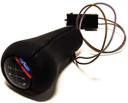 Bmw Schaltknopf Leder Beleuchtet E30 E36 E34 E32 Z3 Originalus 25112231551