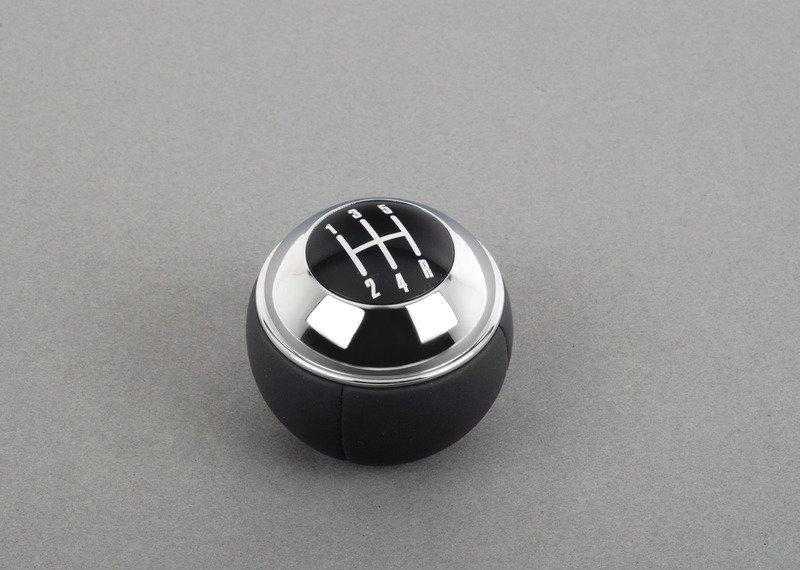 Bmw Schaltknopf Leder Chrom 5 Gang Mini R50 R52 25117542279