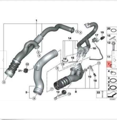 BMW Schlauchschelle 1 E88 3 E90 E92 E93 5 E60 F07 F10 F11 Originalus 11617786528