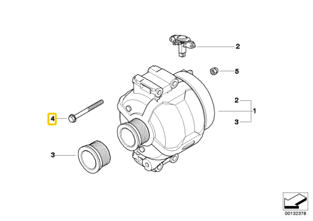 Bmw Sechskantschraube Mit Scheibe E81 E87 E90 E92 E93 Originalus 07119905402