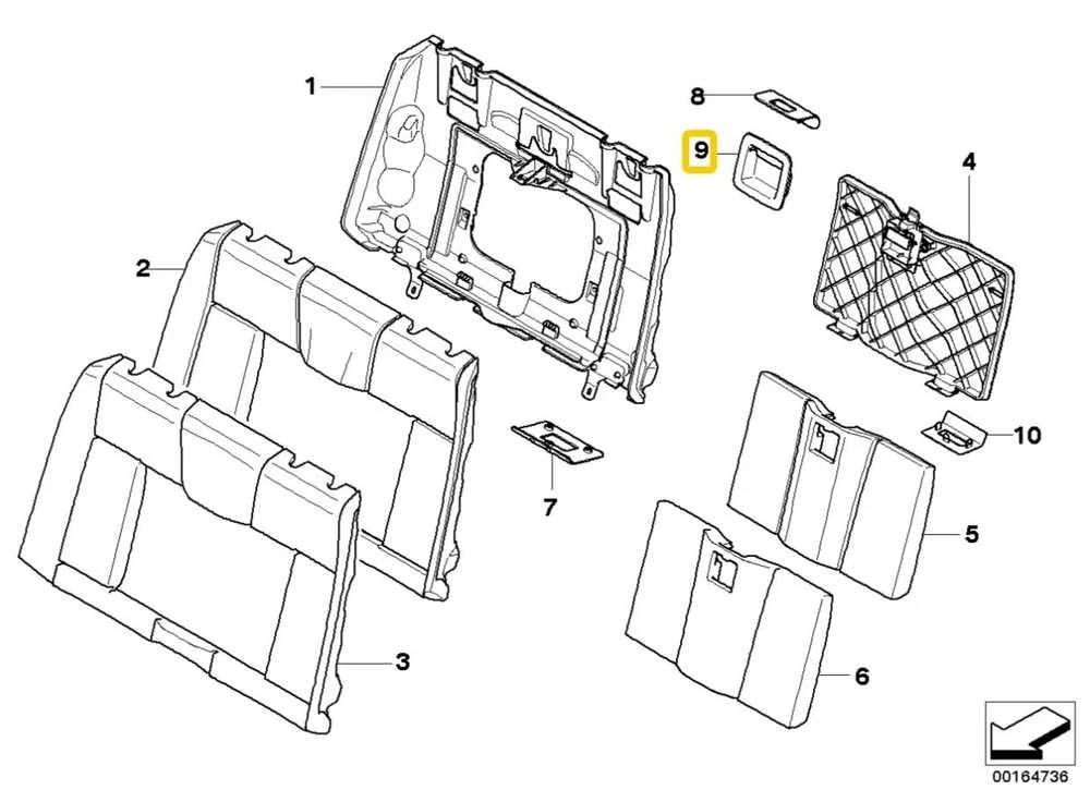 BMW sėdynių apmušalų skydelis apatinis 52209137031 Originalus