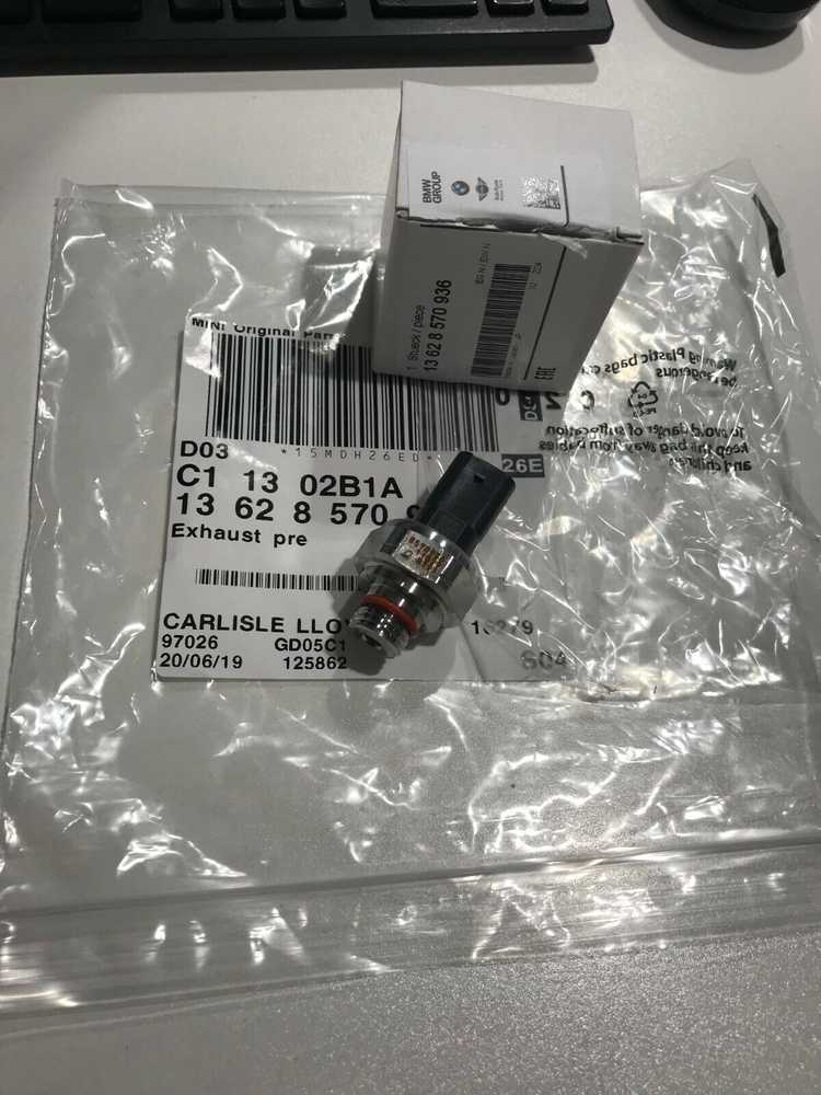 BMW Sensor Abgasdruck 1 F20 F21 F40 2 F22 F23 F44 F45 F46 3 F30 F31 G20 Originalus 13628570936