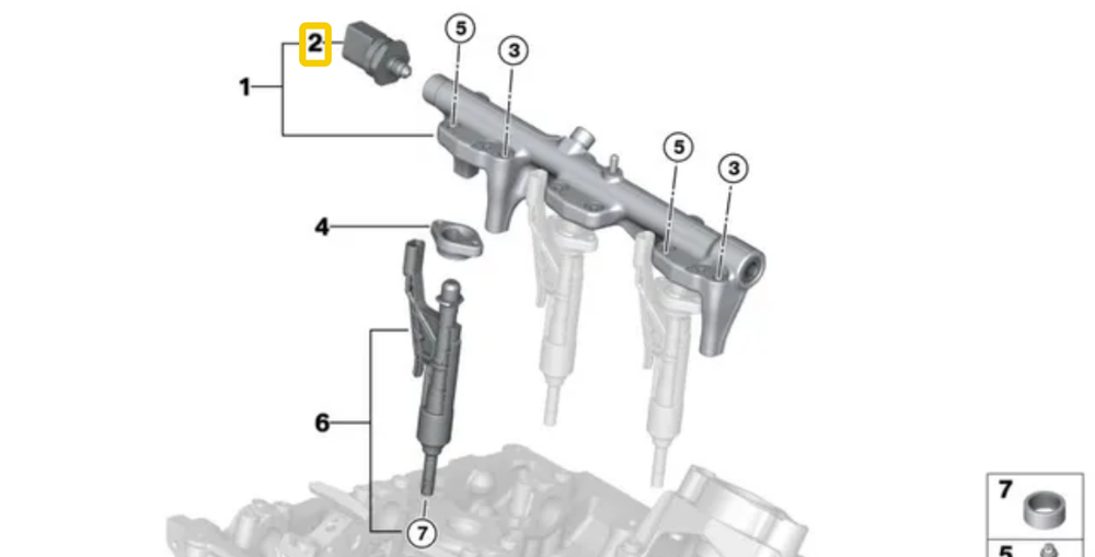 BMW Sensor, high-pressure Originalus 13538631820 1' F40 (05/2018 — 12/2019) 2' F44 Gran Coupé (10/2018 — 12/2019) 2' F45 Active Tourer LCI (05/2017 — 12/2019) 2' F46 Gran Tourer (10/2016 — 02/2018) 2' F46 Gran Tourer LCI (05/2017 — 12/2019) 3' G20 (10/2017 — 12/2019) 3' G21 (06/2018 — 12/2019) 5' G