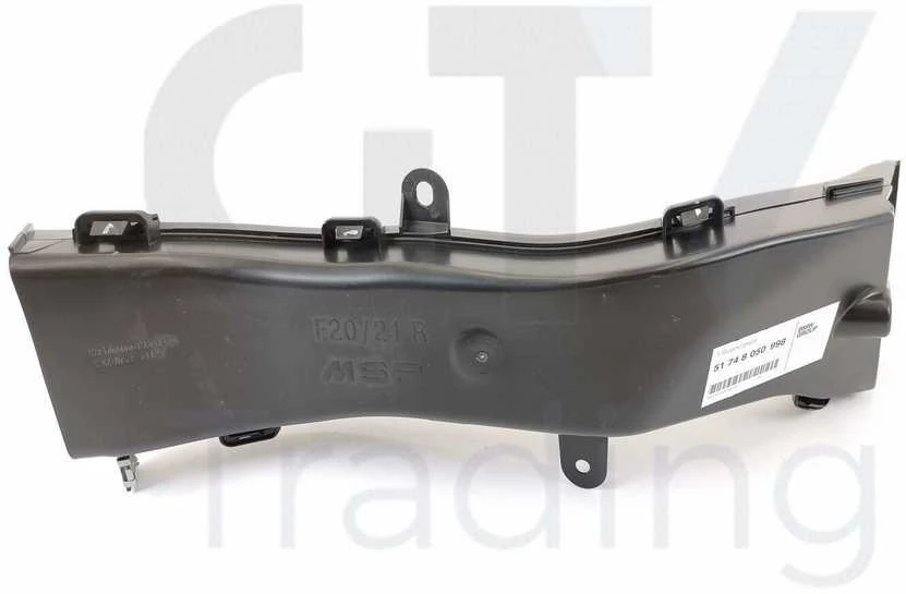 BMW serijos F21 F20 F20 oro kanalas stabdžių dešinysis -M- Sportas originalus 51748050998