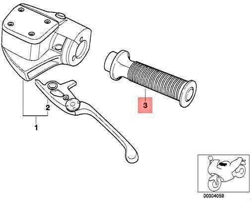 BMW Šildomas Rankenos Gumos Chromas Kairys 61317680535