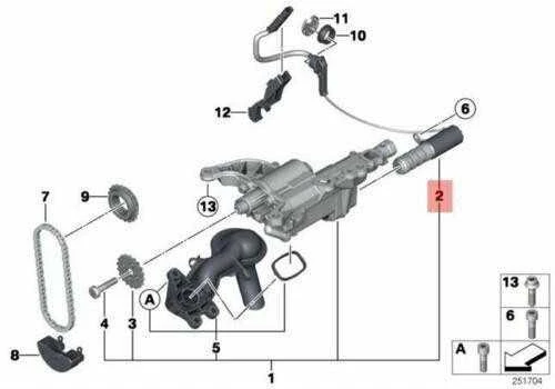 Bmw Solenoid Valve Solv 1 F20 F21 3 F30 F31 Originalus 11418601643