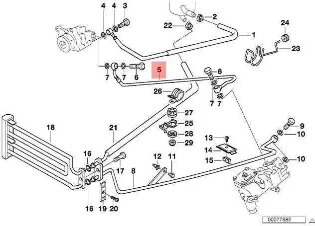 Bmw Spaudimo Šlaunio Surenkamas 7 E38 1993 2001 Originalus 32411141854