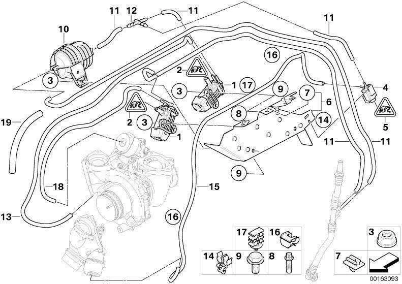 BMW Spaudos Konvertuvas E81 E87 E88 E90 F20 F30 11658509323 Originalus