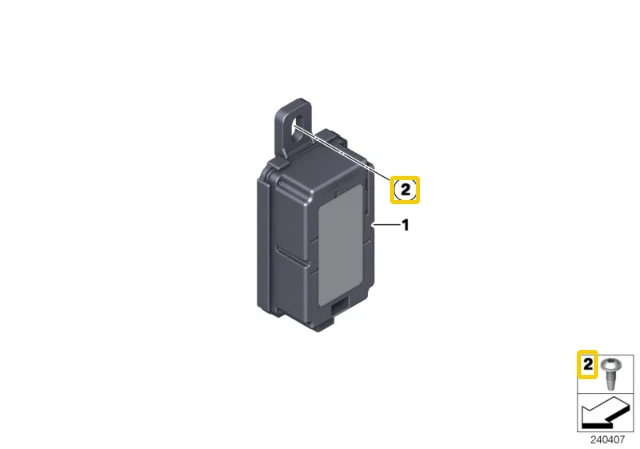 BMW Spreizniet 1 F20 F21 F40 2 F22 F87 M2 3 F30 F80 M3 G20 G21 07149193301 Originalus
