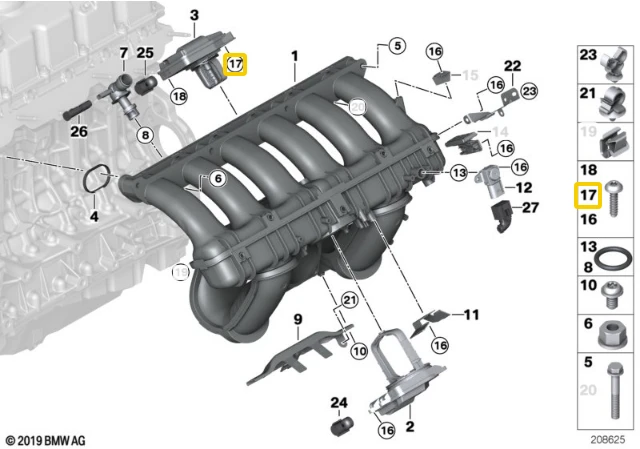 Bmw Sraigtas 1 E81 E87 3 E90 E92 5 E60 F10 Originalus 11617535850
