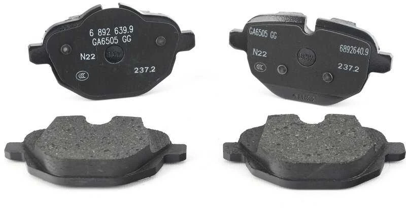 BMW stabdžių trinkelių rinkinys 5 serijos G30 G31 X3 G01 X4 galinių stabdžių trinkelių rinkinys 34216892641 Originalus