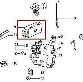 Bmw Stellantrieb E36 E34 Z3 67118353012 Originalus