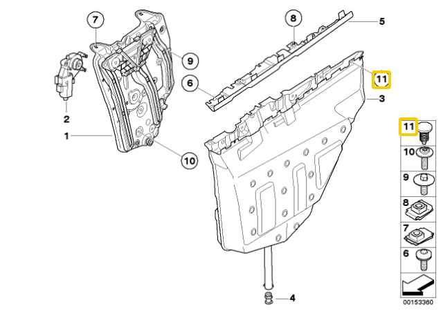 BMW Stopfen 3 E93 4 F32 F82 M4 Originalus 51357019030