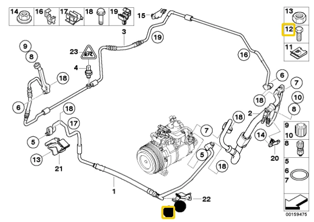 Bmw Šurvelis Varžtas Originalus 51341950474
