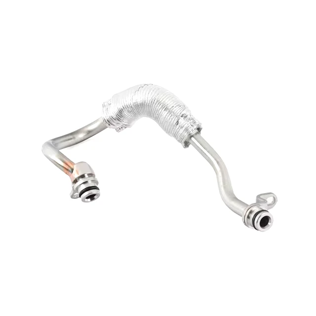 BMW Turbocharger Cooling Coolant Return Line 730d F01 F02 X6 E71 Originalus 11537563707