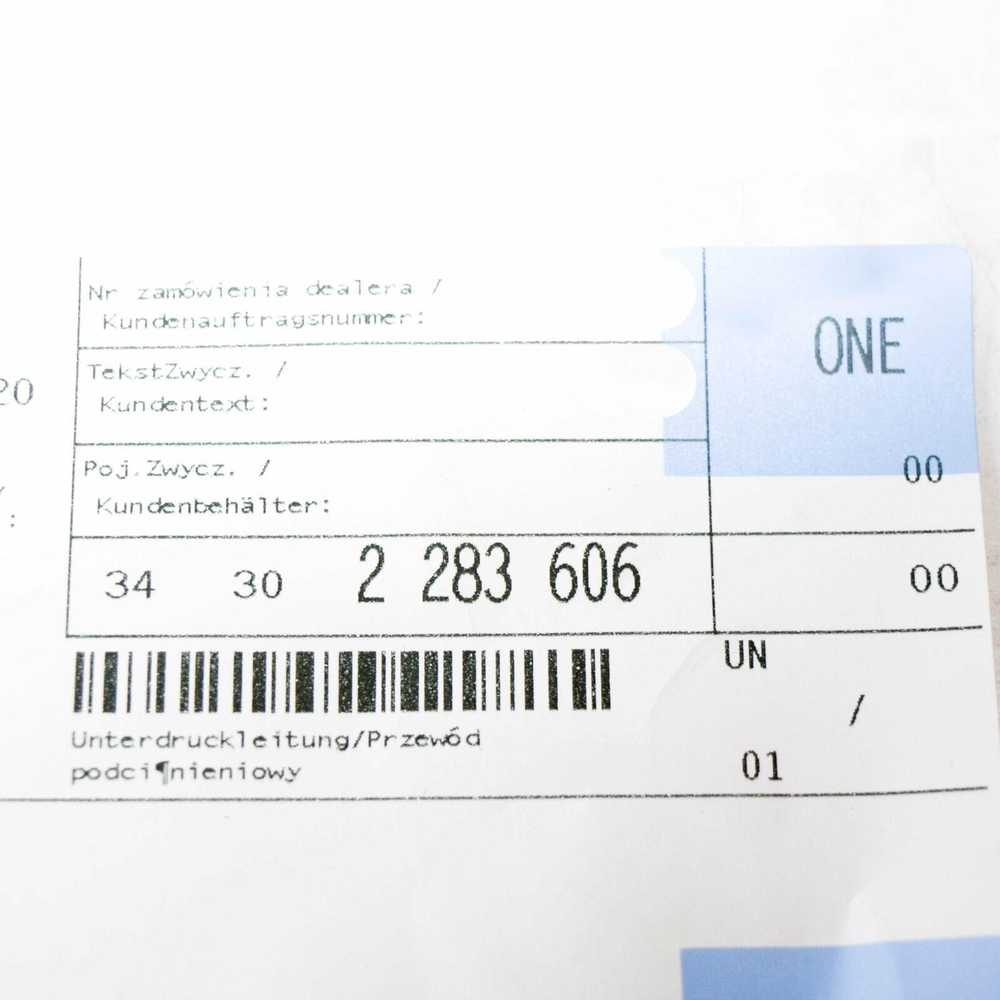 BMW Unterdruckleitung 3 E90 E92 E93 Originalus 34302283606