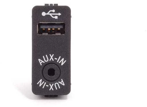 BMW USB/AUX-IN lizdas F20 F21 F30 F31 F32 F33 F34 F36 F45 F46 F48 MINI R56 Originalus 84109229246