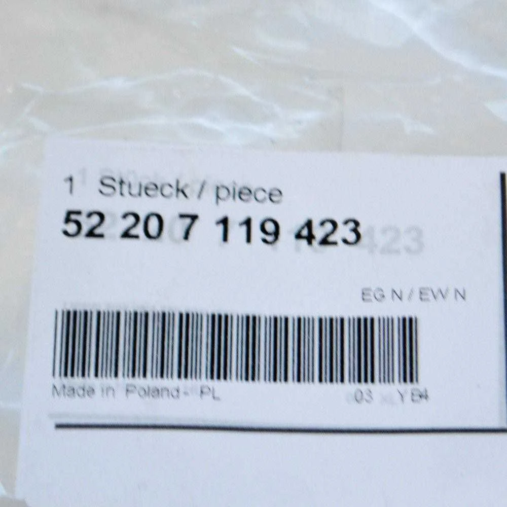 BMW Užrakto Skydelis E81 E87 E91 X3 F25 Originalus 52207119423