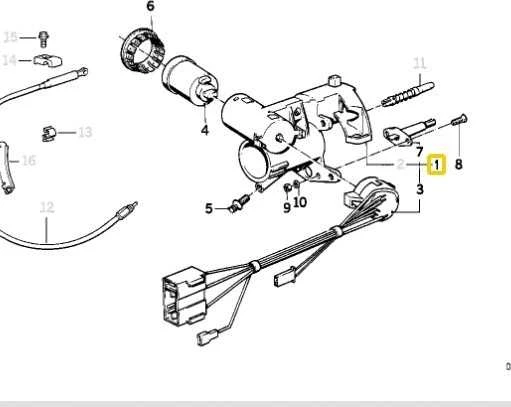 BMW Vairo Padėties Blokavimas Originalus 32321153998