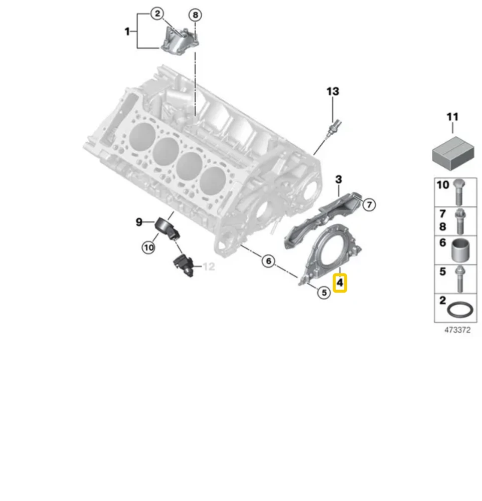 BMW Vairo su ašies apribojimu 5 F10 F11 G30 11148483798 Originalus
