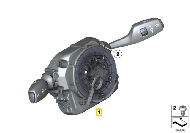 Bmw Valdymo Stulpelio Perjungimo Blokas Originalus 61319354047