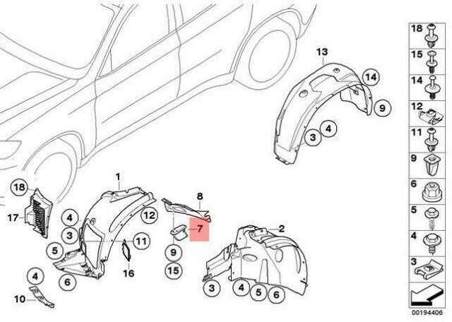 Bmw Vandenilio Isejimo Ventilis E60 E61 E63 E64 X5 E70 X6 E71 Originalus 51717138858