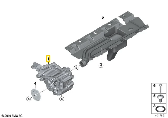 Bmw Variklio Alynas Sausas F80 F82 F87 Originalus 11418011851