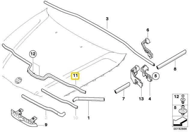 BMW Variklio Gaubto Priekinis Apsauga 3 E90 E92 E93 Originalus 51718046965