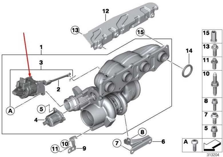 Bmw Variklio Motoras Originalus 11657638783