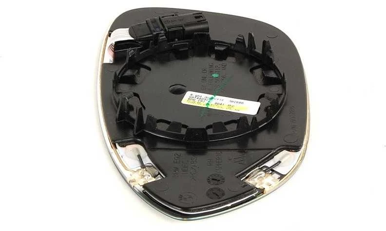 BMW Veidrodis Silikonas Šildomas Plačiakampis Dešinysis 1 E81 E88 E82 Originalus 51168041952