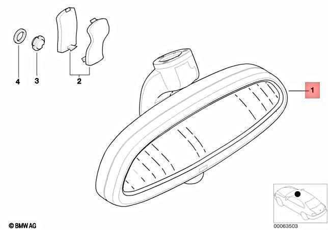 BMW Vidinis Veidrodis EC LED Radio Z8 E52 1998 2003 Originalus 51168257711