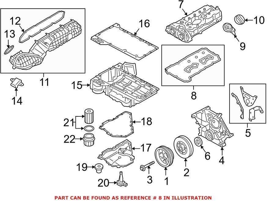 BMW vožtuvo dangtelio tarpiklių rinkinys 11128636546 Originalus