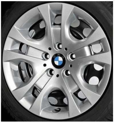 BMW X1 E84 17 colių plieninė ratlankio dangtelio centrinė dalis originali 36106783332