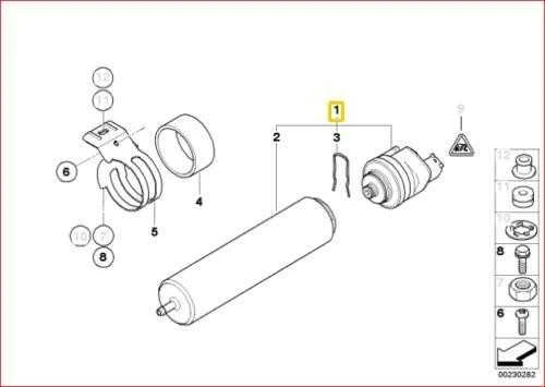 Bmw X1 E84 X3 F25 Degalų Filtras Su Šildymu Originalus 13328576972
