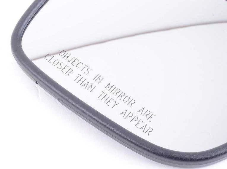 BMW X1 E84 X3 F25 Dešinės Pusės Išgaubtas Veidrodis Stiklas Originalus 51162991666