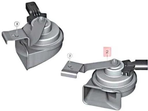Bmw X1 F39 F48 Fanfare Horn Low Tone Elektroninis Originalus 61335A70C76